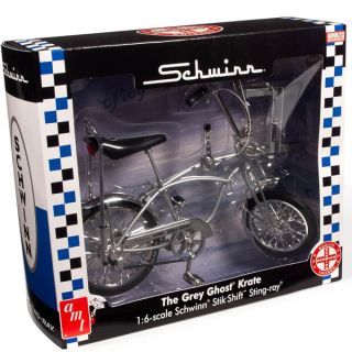 1/6 (Amt) 1971 Schwinn Stik-Shift Sting-Ray "The Grey Ghost Krate",  Döküm Bisiklet