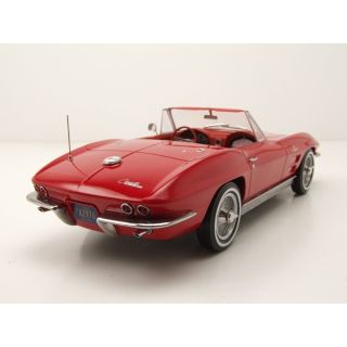 1/18 (Norev) CHEVROLET CORVETTE STING RAY CONVERTIBLE 1963