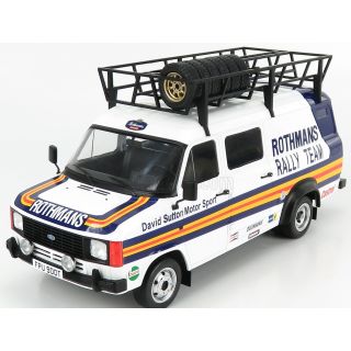 1/18 FORD ENGLAND - TRANSIT MKII VAN TEAM ROTHMANS RALLY ASSISTANCE 1979
