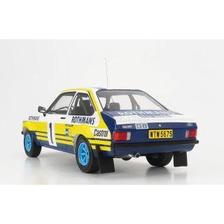 1/18 (Ixo models) FORD ESCORT MKII RS 1800 # 1 B.Waldegard - H.Thorszelius Winner Rally Acropolis 1979