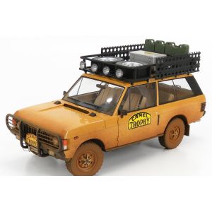 1/18 (Almost real)LAND ROVER RANGE ROVER ''CAMEL TROPHY'' PAPUA NEW GUINEA 1982 DIRTY VERSION