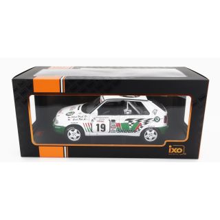 1/18 (Ixo models) SKODA FELICIA KIT CAR # 19 P.Sibera - P.Gross Tour de Corse 1995