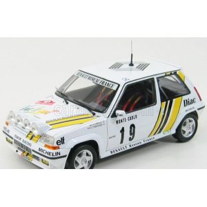 1/18 (Norev) RENAULT 5 GT TURBO RALLY MONTE CARLO 1989