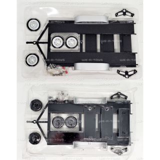1/24 (Testors) CAR TRAILER REMORQUE DU AUTOS -1/24 Testors Araba Römorku Döküm Model Kiti