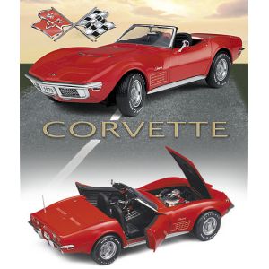 1/24 (Franklin mint) 1970 CHEVROLET CORVETTE CABRIO