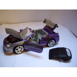 1/18 (Ertl)  MITSUBISHI ROMAN'S ECLİPSE SPİDER 2001 - FAST &  FURIOUS II (2003)-2 FAST-2FURIOUS