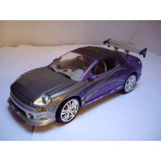 1/18 (Ertl)  MITSUBISHI ROMAN'S ECLİPSE SPİDER 2001 - FAST &  FURIOUS II (2003)-2 FAST-2FURIOUS