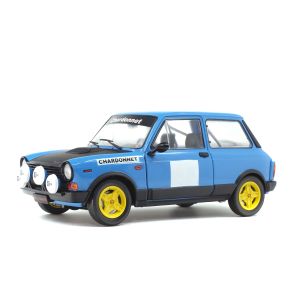 1/18 (Solido) AUTOBIANCHI A112 MK5 ABARTH-BLEU CHARDONNET-CHARDONNET RALLY SET-1980