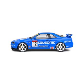 1/18 (Solido) NISSAN GT-R (R34) STREETFIGHTER CALSONIC TRIBUTE 2000