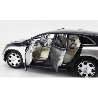 1/18 (Nzg) MERCEDES-MAYBACH EQS 680 SUV 2024 (Z 296) (Gümüş-Mavi)