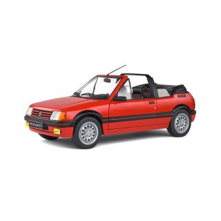 1/18 (Solido) PEUGEOT 205 CTI MK1 ROUGE 1989