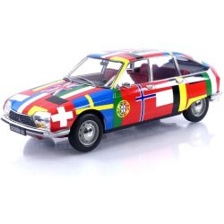 1/18 (Norev) CITROEN GS 1972 DRAPEAUX (2ND VERSİON)