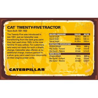1/16 (Diecast masters) CATERPILLAR TWENTY-FIVE TRACTOR