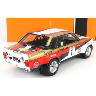 1/18 (Ixo) FIAT 131 ABARTH #1 RALLYE HUNSRUCK 1980