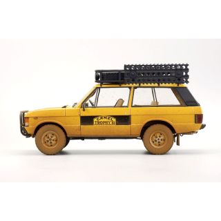 1/18 (Almost real) LAND ROVER RANGE ROVER ''CAMEL TROPHY'' SUMATRA 1981 ''Dirty''