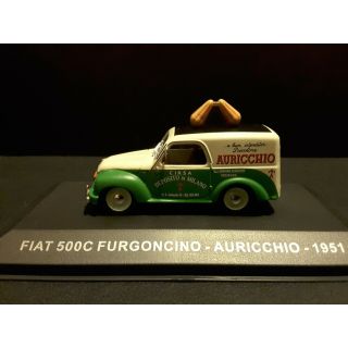 1/43 (Altaya) FIAT 500C FURGONCINO - AURICCHIO - 1951