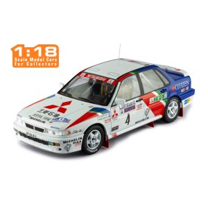 1/18 (Ixo models) MITSUBISHI GALANT VR 4 #4 RAC Rally 1990