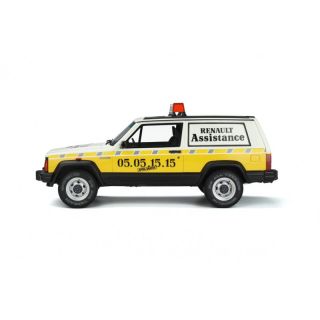 1/18 (Otto models) JEEP CHEROKEE RENAULT ASSISTANCE 1995 (RESİNE MODEL)