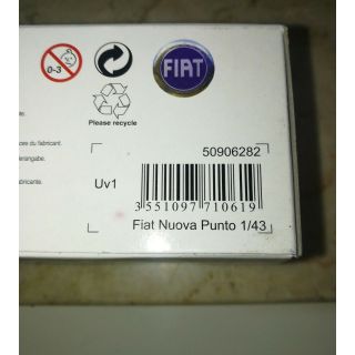 1/43 (Norev) FIAT NUOVA PUNTO