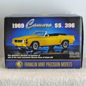 1/24 (Franklin mint) 1969 CAMARO SS 396