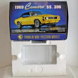 1/24 (Franklin mint) 1969 CAMARO SS 396