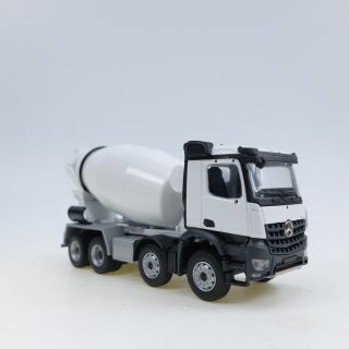 1/50 (Conrad) 1/50 MERCEDES AROCS 8X4 BEYAZ RENK LOGOSUZ BETON MİKSERİ