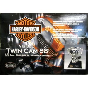1/2 (Testors) HARLEY-DAVIDSON VISIBLE TWIN CAM88 (DEMONTE'dir)