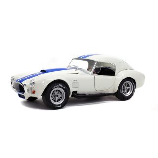 1/18 (Solido) FORD SHELBY COBRA 427 S/C WIMBLEDON WHITE 1965