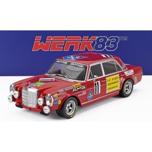 1/18 (WERK83) - MERCEDES BENZ - 300 SEL 6.8 TEAM MERCEDES AMG N 11 24h PAUL RICARD 1971 HANS HEYER - CLEMENS SCHICKENTANZ