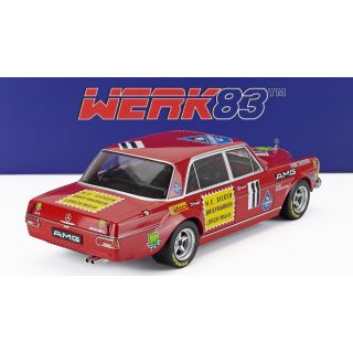 1/18 (WERK83) - MERCEDES BENZ - 300 SEL 6.8 TEAM MERCEDES AMG N 11 24h PAUL RICARD 1971 HANS HEYER - CLEMENS SCHICKENTANZ