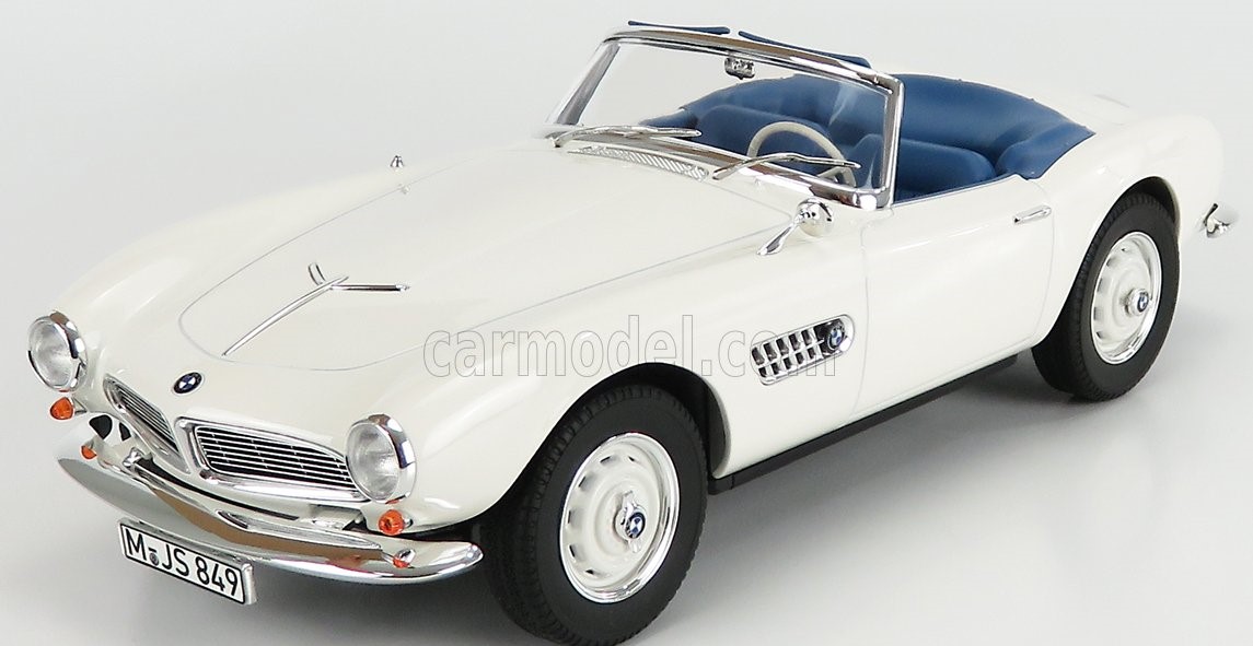 BMW 507 cabriolet convertible 1956 à 1959 rouge 1/18 REVELL concessi 80439420049